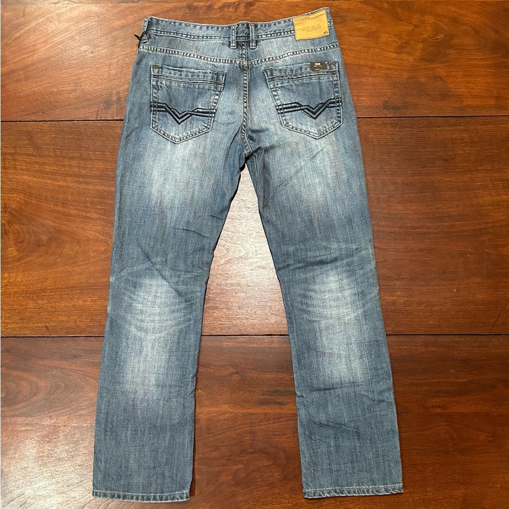 Men's Skyler Buffalo Blu Slim Straight Authentic Denim 32x32 - Picture 12 of 12